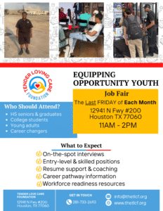 Job Fair last friday of each month